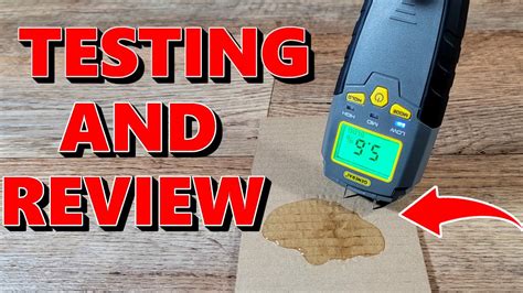 custom general moisture meter youtube|mmd4e moisture meter youtube.